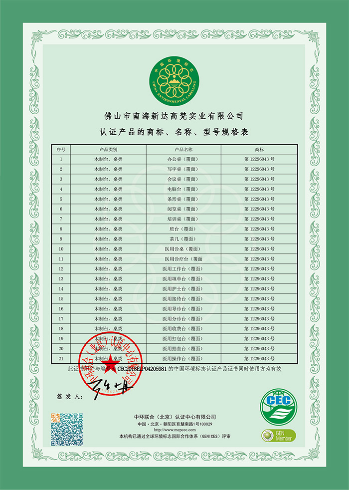 认证证书